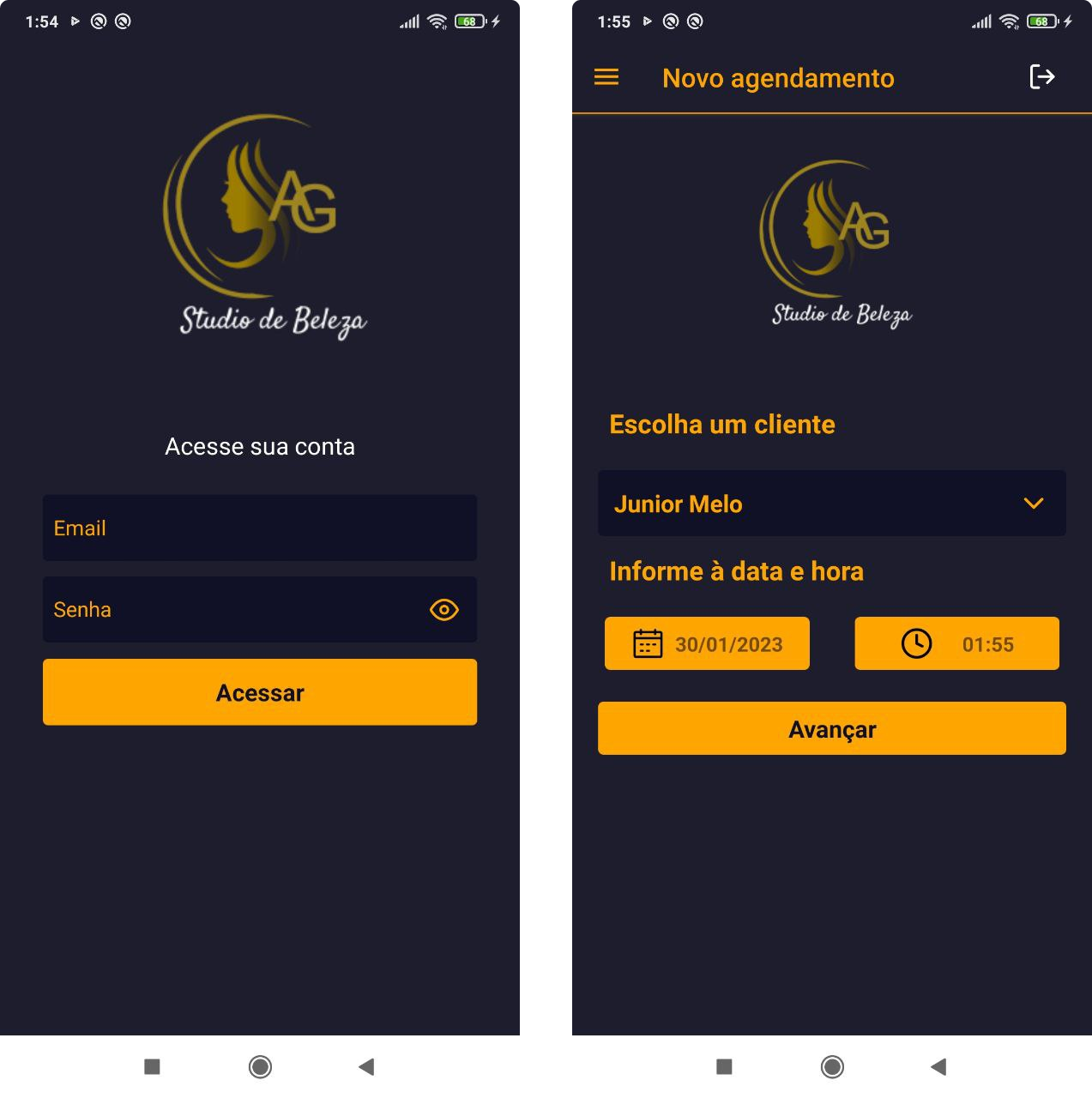 App Salão