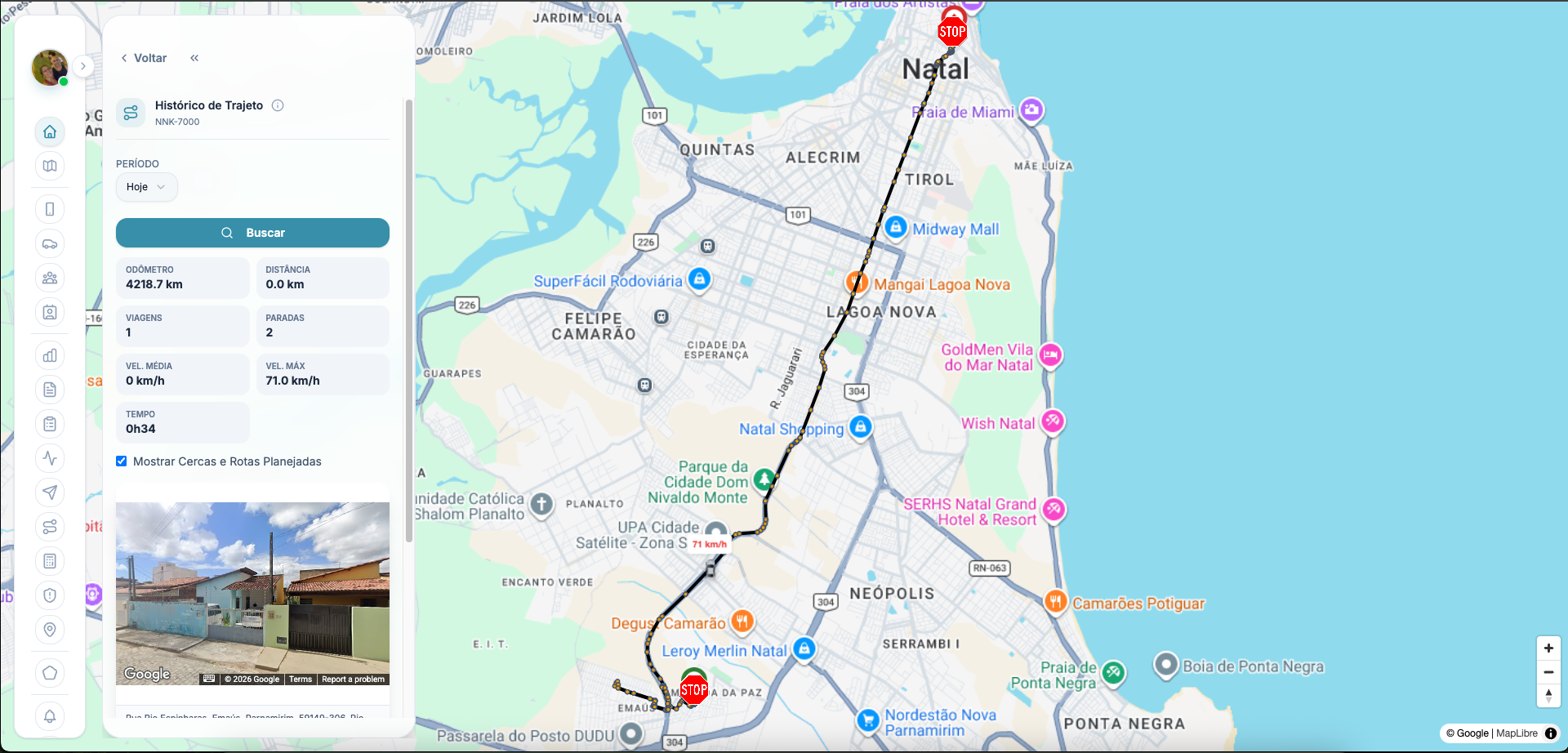 Plataforma de Rastreamento Veicular VIGGO GPS