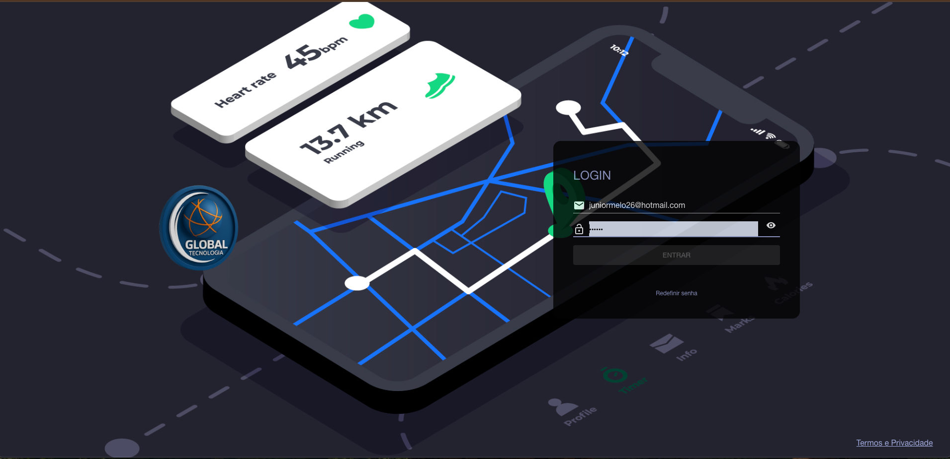 Plataforma de Rastreamento Veicular Traccar - Global
